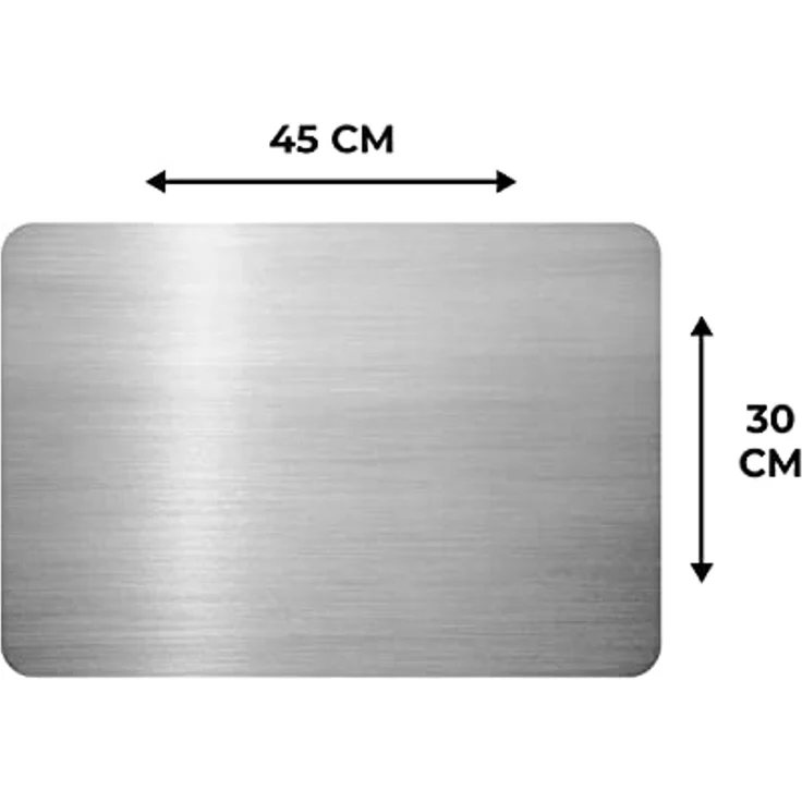 MuchoWow Platzset Metallischer Hintergrund, (6-St), Platzsets, Tischset, Abwaschbar, Tischsets, Platzdeckchen – Bild 7