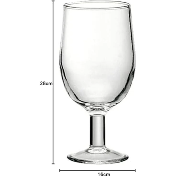 Bierglas Arcoroc Campana Durchsichtig Glas 440 ml 6 Stücke – Bild 3