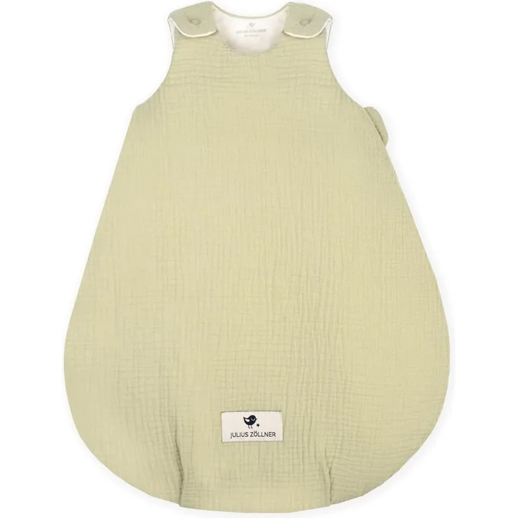 Julius Zöllner Babyschlafsack Musselin lime 50/56