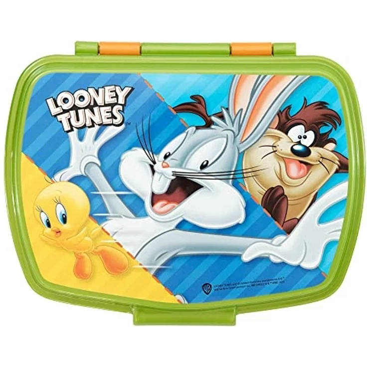 Looney Tunes Brotdose für Kinder mit Motiv ca. 17,5 x 14 x 6 cm – Bild 2
