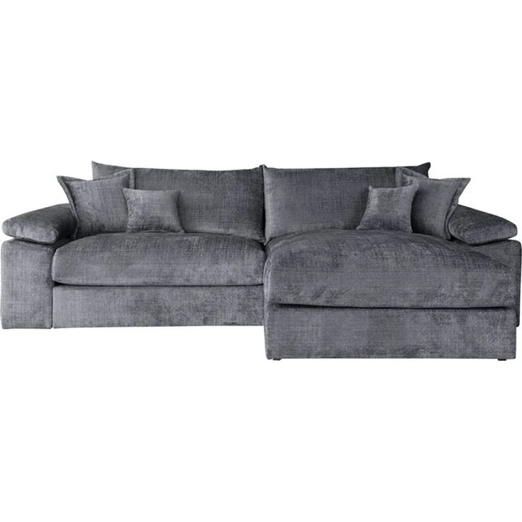 Home affaire Ecksofa Soft&Cosy XXL L-Form, B: 303 cm - OTTO. Verlässliche Qualität, Mega-Sofa, Cord oder Chenille-Struktur, mit Federkern & 4 Zierkissen – Bild 4