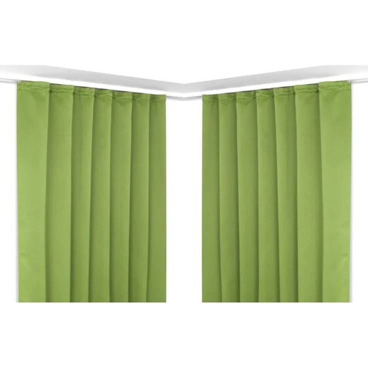 Beautex Verdunkelungsvorhang 2er Set Verdunkelungsgardine mit U-Band, Blackout Vorhang abdunkelnd (2 St), Kräuselband, verdunkelnd – Bild 4