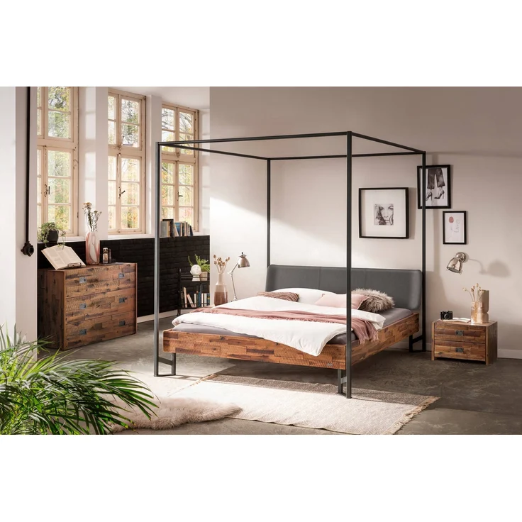 Hasena Bovena Himmelbett Akazie Vintage Metall – Bild 2