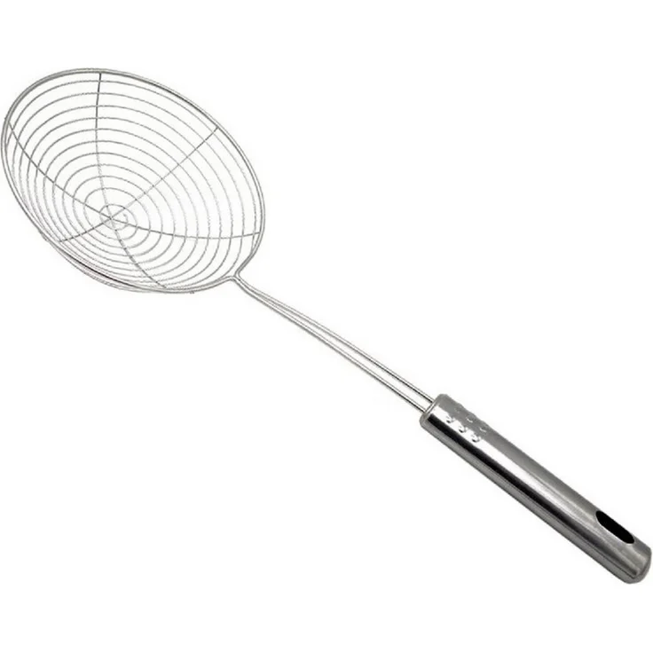 bahama Schaumlöffel Schaumkelle Schaumlöffel Edelstahl Schöpfkelle Sieblöffel Ø 14cm – Bild 1