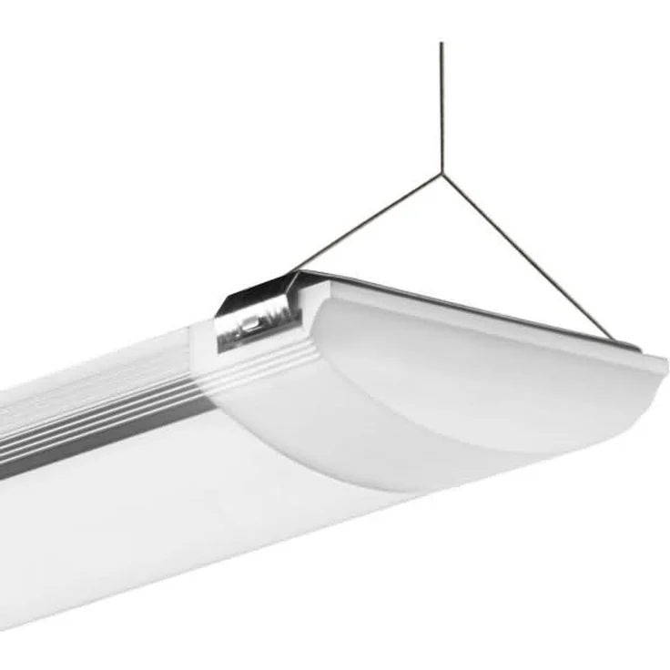 Alco LED-Deckenleuchte 9068 120cm weiß-silberfarben – Bild 5