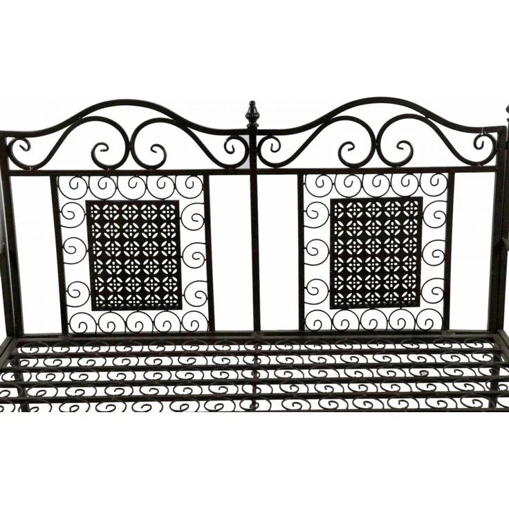Sitzgarnitur Santos aus Metall klappbar 4-tlg. - Gartenmöbel Sitzgarnitur – Bild 9