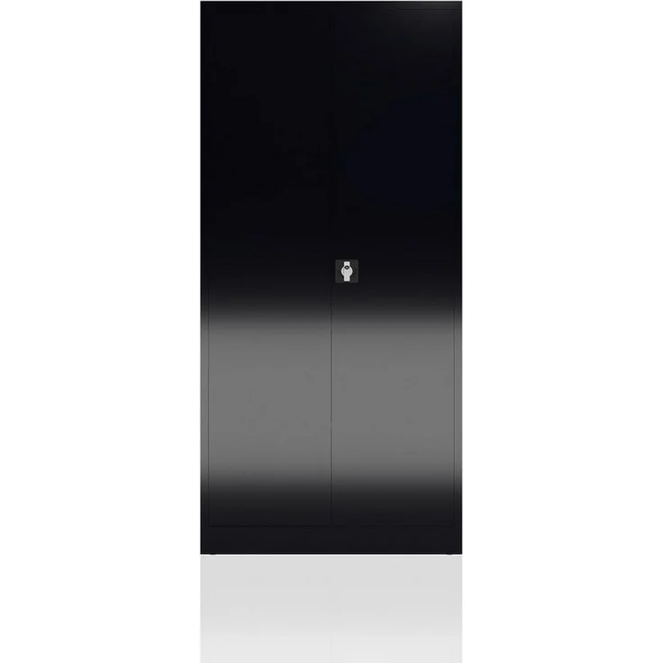 Steelboxx Mehrzweckschrank Aktenschrank 195x92x50cm Büro Metallschrank Mehrzweckschrank (1-St) komplett montiert, keine Montage notwendig – Bild 3
