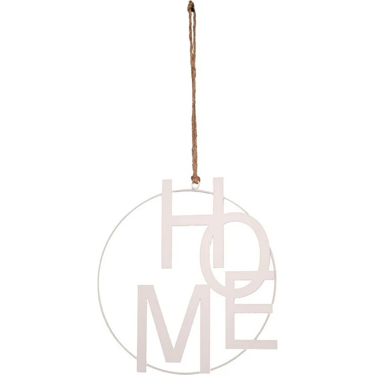 UNUS HOME Wanddekoobjekt Aufhänger HOME (25cm), Hängedeko Wanddeko Fensterdeko Hausdeko Flurdeko – Bild 1