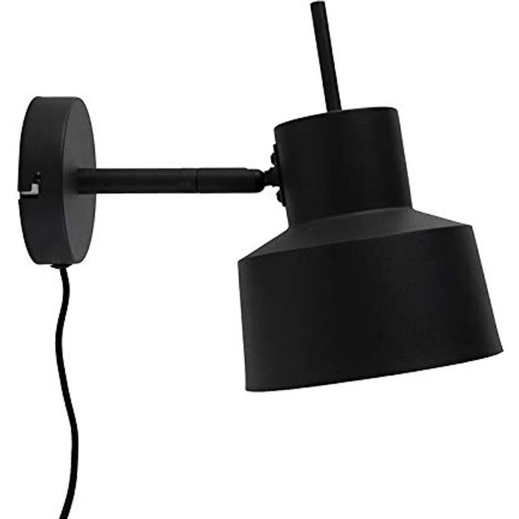 Qazqa Wandleuchte Chappie, ohne Leuchtmittel, E27, Schwarz, Retro, Stahl, 1-flammig – Bild 7