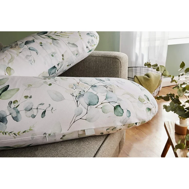 Rotho Babydesign Stillkissen-Set Multi, 190x35 cm, Inkl. Breite Wickelauflage, 85x72 cm, ab 0 Monate, Natural Leaves – Bild 6