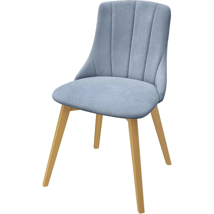 Gemütlicher Polstersessel graues Polster, Stuhlbeine in Buche natur V-90.71-60P38Einzelstück – Bild 1