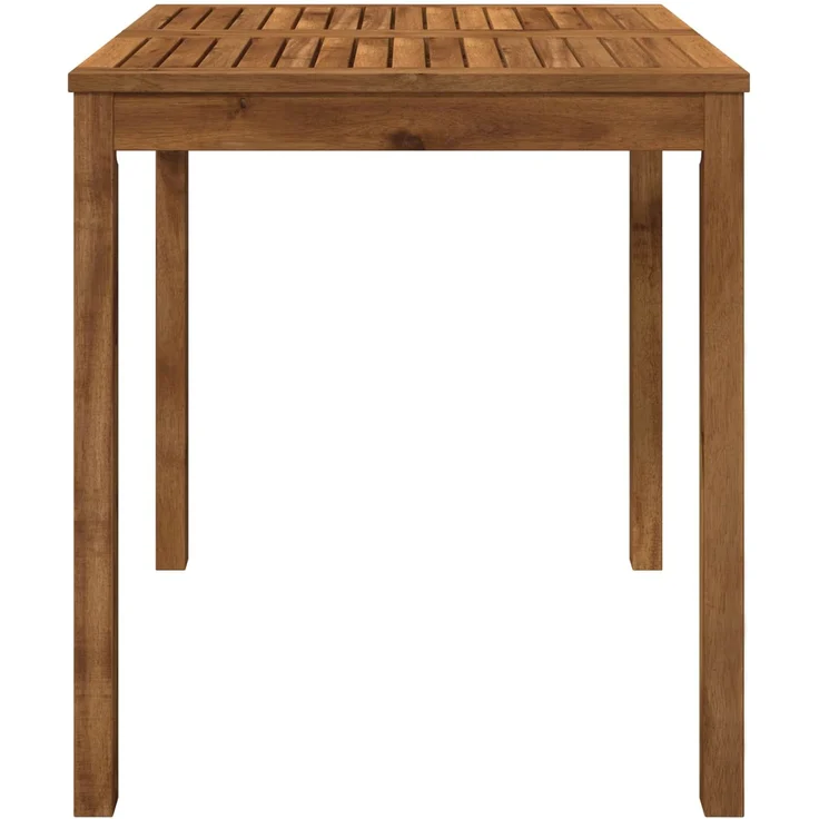 vidaXL Gartentisch LAREN Natur 70 x 68,5 x 75 cm Massivholz Akazie 901247 – Bild 3