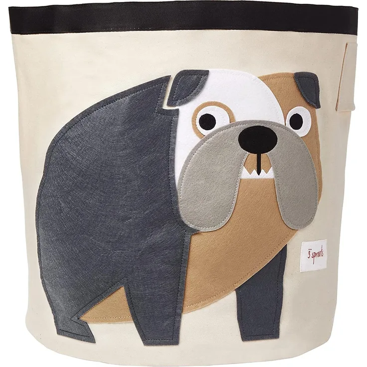 3 Sprouts - Aufbewahrungskorb Bulldogge
