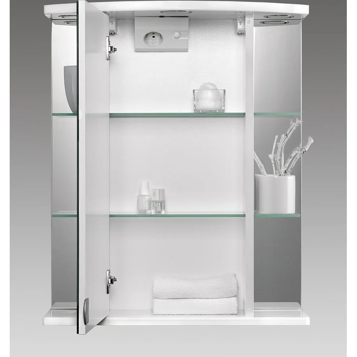 jokey Spiegelschrank Havana LED weiß, 50 cm Breite – Bild 2