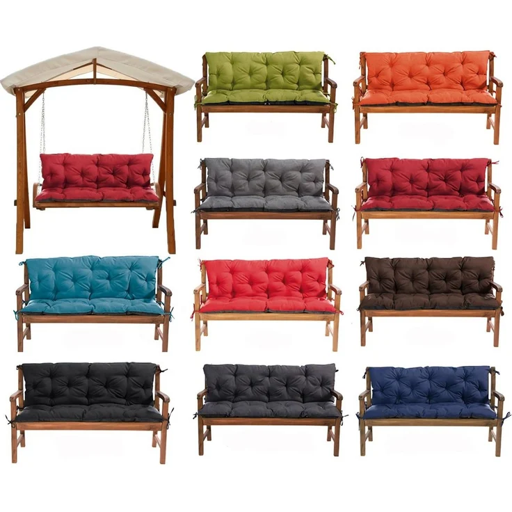 Mayaadi Home Auflagekissen Gartenbankauflage, (Set) – Bild 1