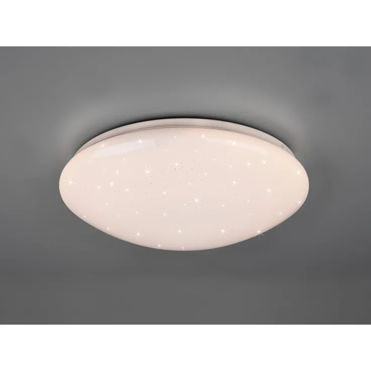 LED Deckenleuchte, Sparkle Dekor, dimmbar, CCT, 38 cm, LUKIDA