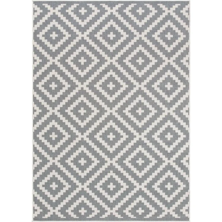 OTTO home Teppich Ronda Wendeteppich, rechteckig, Höhe: 5 mm, Sisal-Optik, Flachgewebe, In- und Outdoor, geometrisches Boho Design – Bild 4