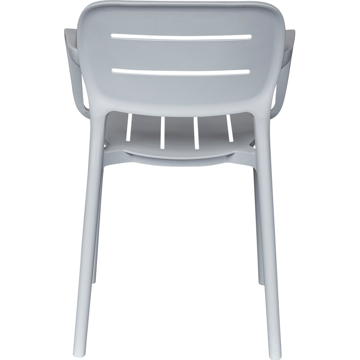 VETI Stapelstuhl, Farbe: grau Gestell: Polypropylen-Kunststoff – Bild 4