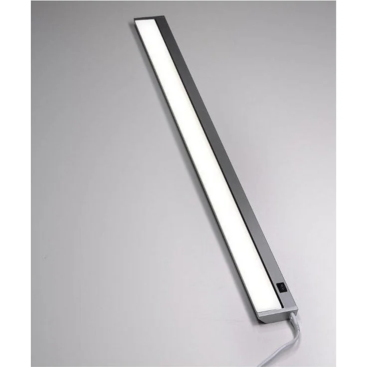 L&S Unterschrankleuchte LED schwenkbar Breite: 350 bis 1212 mm Neutralweiß Wippschalter – Bild 4