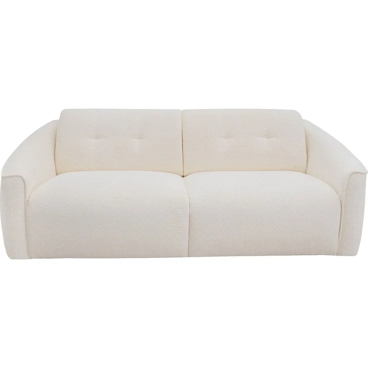 Vente-unique - ASUFA - Schlafsofa - Plastik - Kunststoff (PVC) - Weiß - 228 x 100 x 80 cm – Bild 3