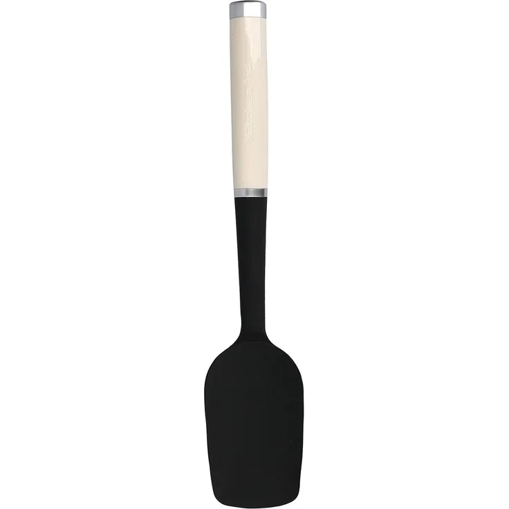 KitchenAid Löffel-Pfannenwender, Küchenutensil aus Silikon, Hitzeresistent – Almond Creme
