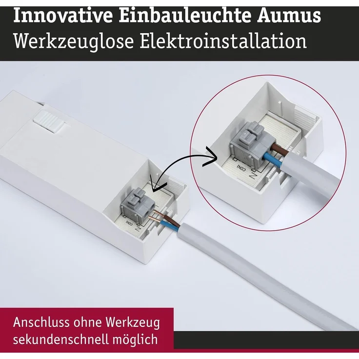 Paulmann 92255 LED Einbauleuchte White Select Aumus Chrom 3 Step dimmbar – Bild 5