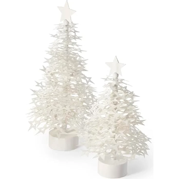 Nordic Kleiner Deko Weihnachtsbaum - weiß 35 cm – Bild 2