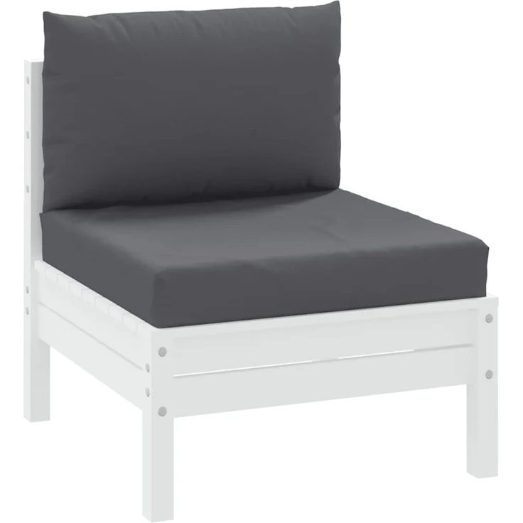 vidaXL Palettenkissen 2-tlg. Anthrazit Oxford-Gewebe 361754 – Bild 2