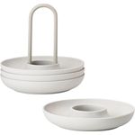 Zone Denmark Eierbecher 4er-Set grau