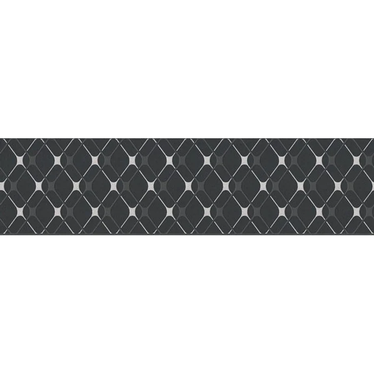 A.S. Création Bordüre Only Borders 11, leicht strukturiert, geometrisch, grafisch, metallic, Tapete Bordüre Geometrische Bordüre Metallic Borte Wohnzimmer Flur – Bild 2