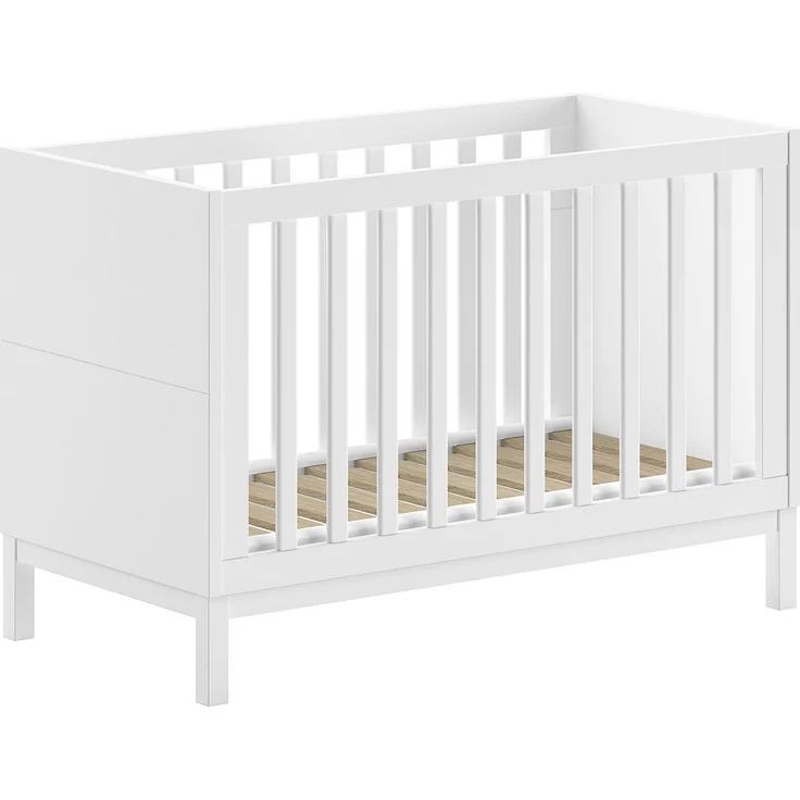 EVA Artikel-Set 4-tlg. best aus, Kommode mit Wickelaufsatz, Babybett 60x120 cm, Kleiderschrank 2-trg. – Bild 4