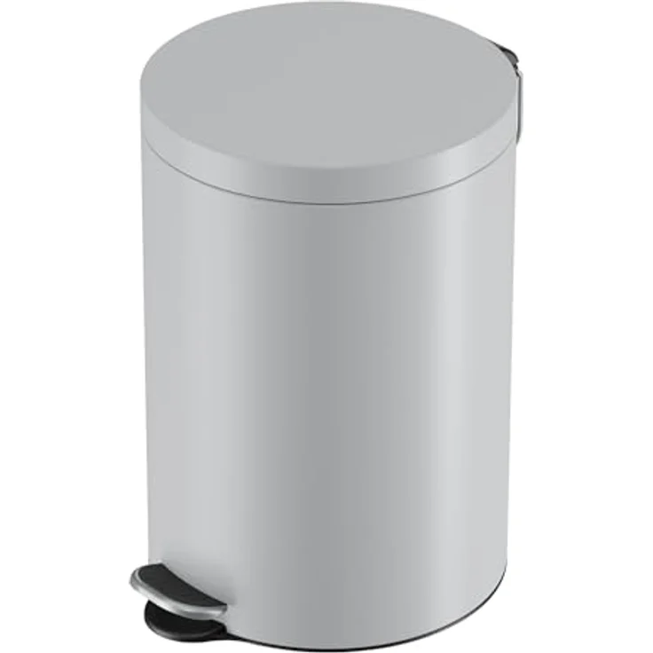 Hailo Tretabfallsammler Selekta 20 l D290xH435mm Stahlblech grau – Bild 1