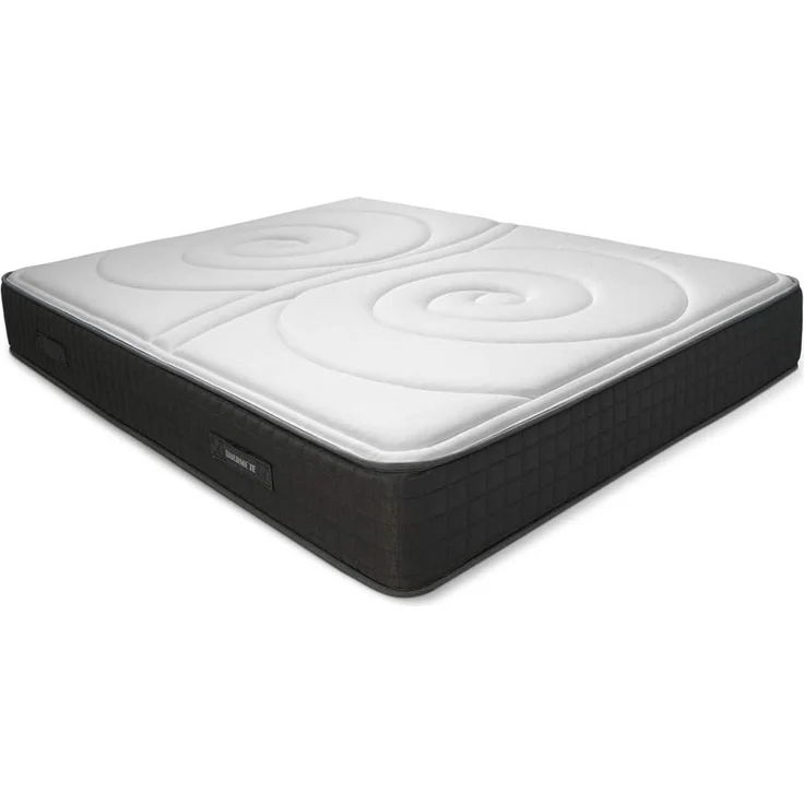 DUÉRMETE ONLINE Doppel-viskoelastische Matratze, wendbar, Höhe 25 cm, Exklusive Polsterung, Biogel, 160x180