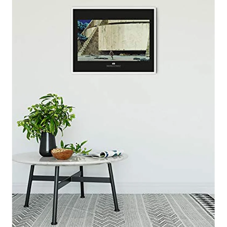 Komar Wandbild Star Wars Classic RMQ Yavin Temple, Kunstdruck 50 x 40 cm, ohne Rahmen, hochwertiger Druck auf seidenmattem Fotopapier – Bild 2