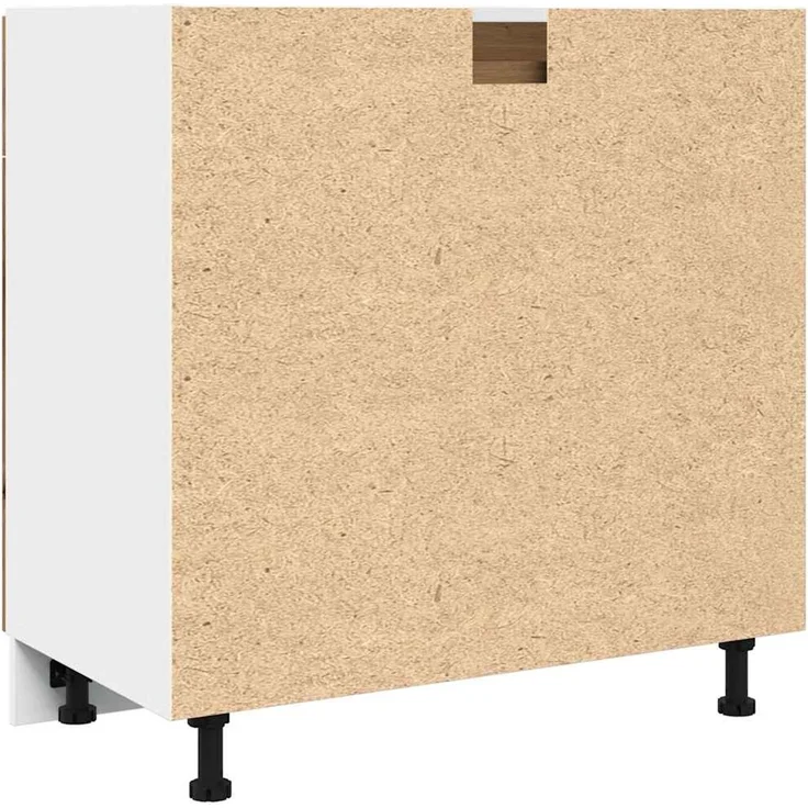 vidaXL Schubunterschrank Lyon Artisan-Eiche 80x46x81,5 cm Holzwerkstoff 856093 – Bild 5