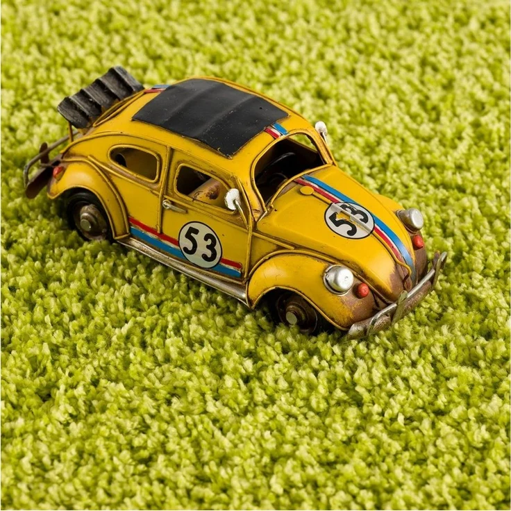Sanat Hochflor-Teppich LOCA, rund, Höhe: 30 mm, Wohnzimmer, Langflor, Shaggy, Schlafzimmer – Bild 3