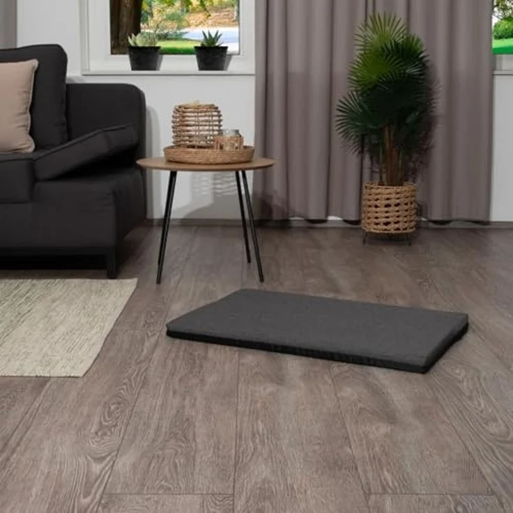 120 x 80 x 11 cm Gelflocken Hundematte Größe XL mit abnehmbarer Decke – Bild 5