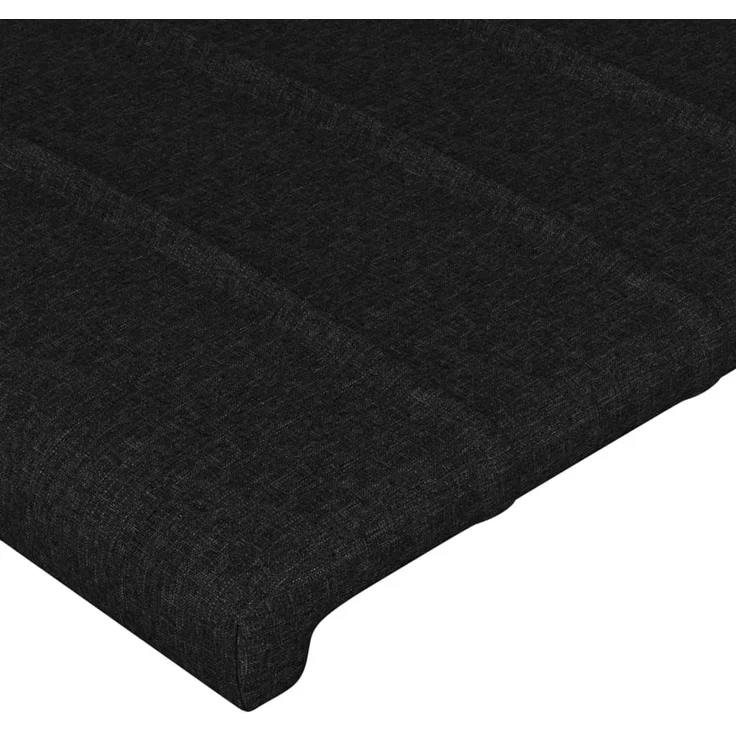 vidaXL Kopfteile 2 Stk. Schwarz 90x5x78/88 cm Stoff 3116554 – Bild 4