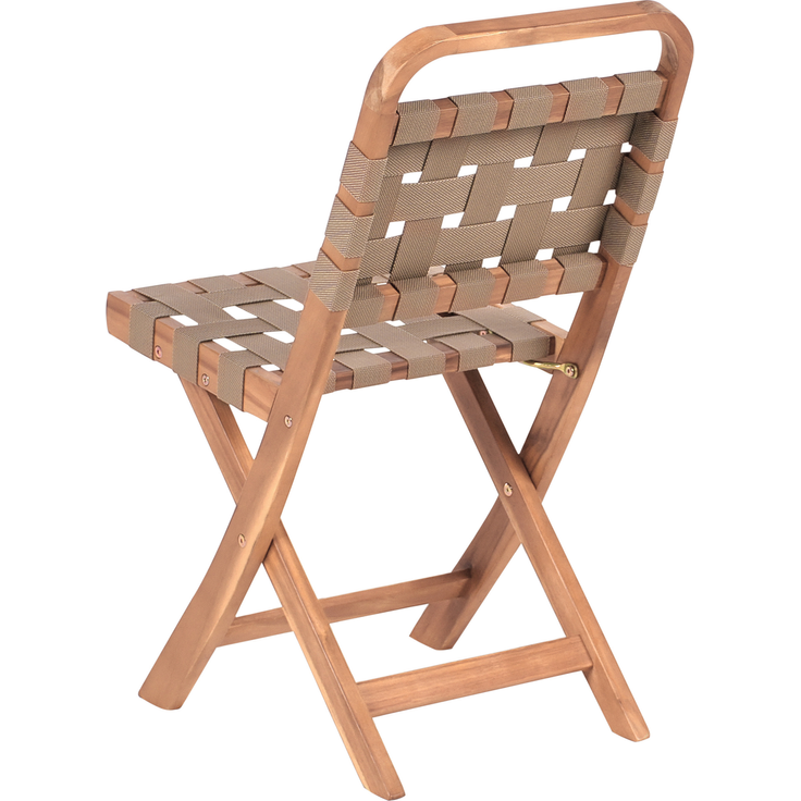 Bistro Set klappbar CALCIANO zertifiziertes Akazienholz Braun – Bild 6