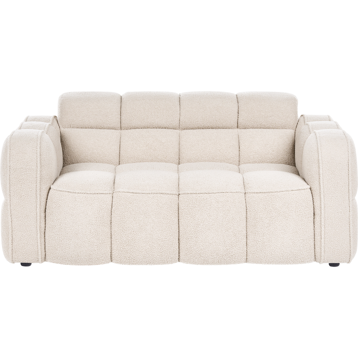 Sofa 2-Sitzer UTANA Bouclé Beige – Bild 4
