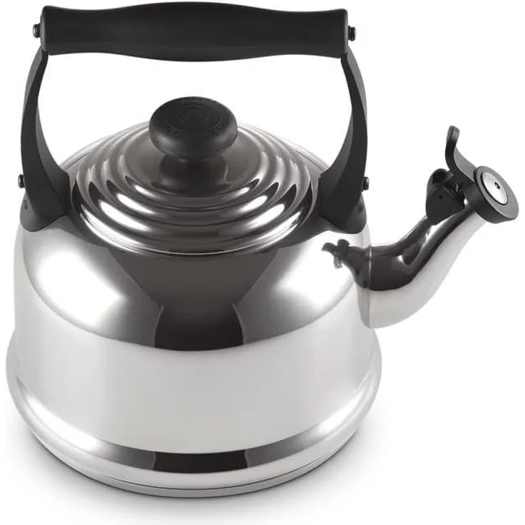Le Creuset Wasserkessel Tradition Edelstahl - Silber