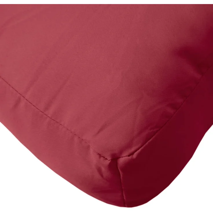 vidaXL Palettenkissen Weinrot 70 x 40 x 12 cm Stoff – Bild 6