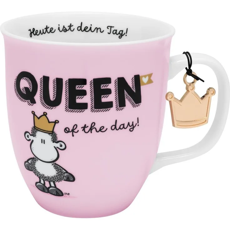 Tasse Kaffeetasse Kaffeebecher Teetasse Sheepworld 40cl QUEEN 48846