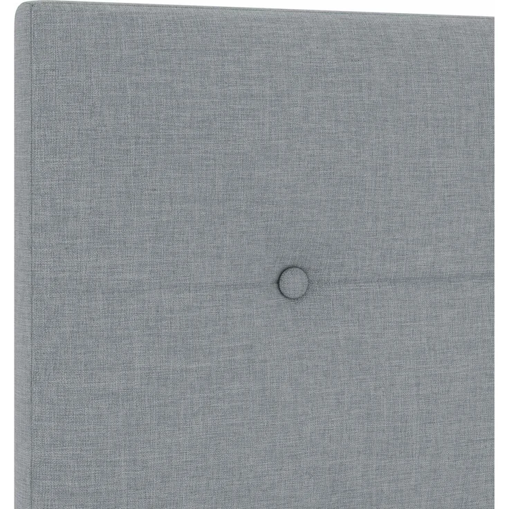vidaXL Boxspringbett mit Matratze Hellgrau 90 x 190 cm Stoff 3450369 – Bild 9