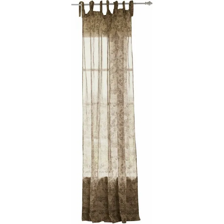 Mirabeau Vorhang Gardine Mirette beige/grau