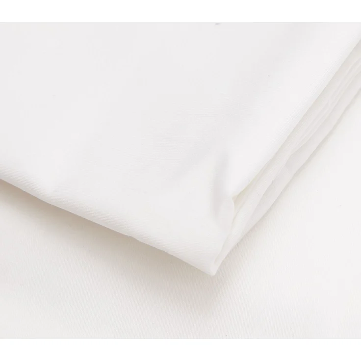 L'essentiel Maison 'De White' Satin-Spannbettlaken für Einzelbetten (DE), Weiß, 200+30 x 100 cm – Bild 4