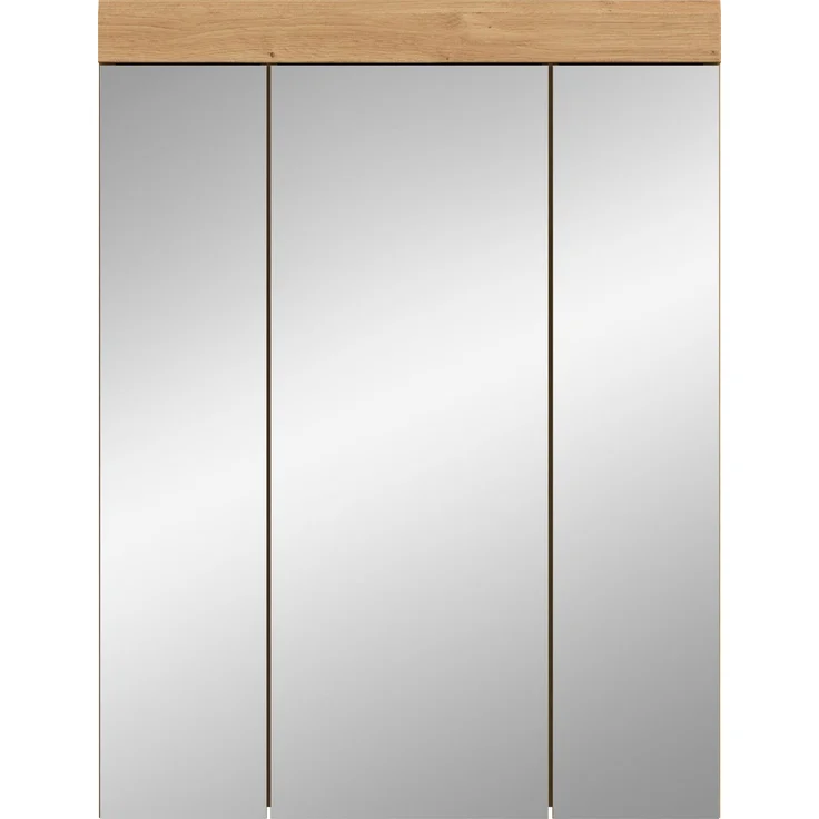 Xonox 'Scout' Spiegelschrank (B/H/T: 60x79x18 cm) in Salbei und Artisan Eiche Nachbildung – Bild 2