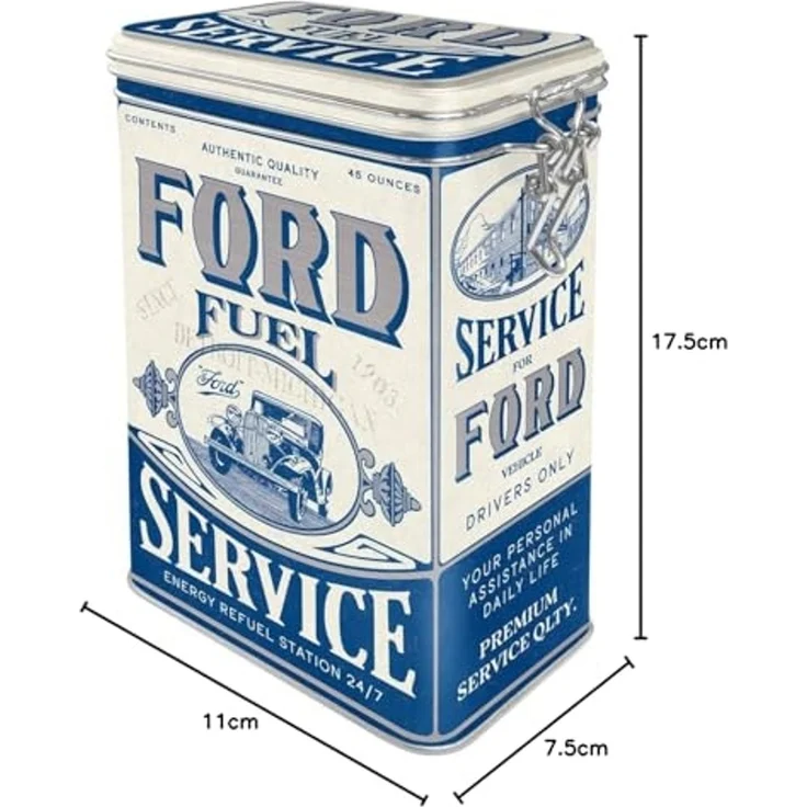 Nostalgic-Art Kaffeedose Aromadose - Ford - Ford Fuel Service – Bild 7