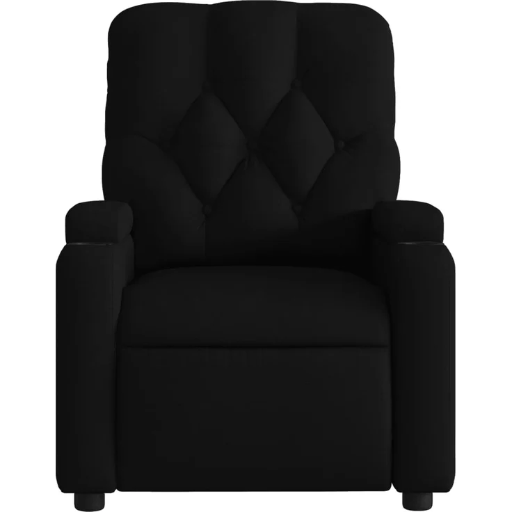 vidaXL Massage-Relaxsessel, schwarzer Stoff 3206066 – Bild 6