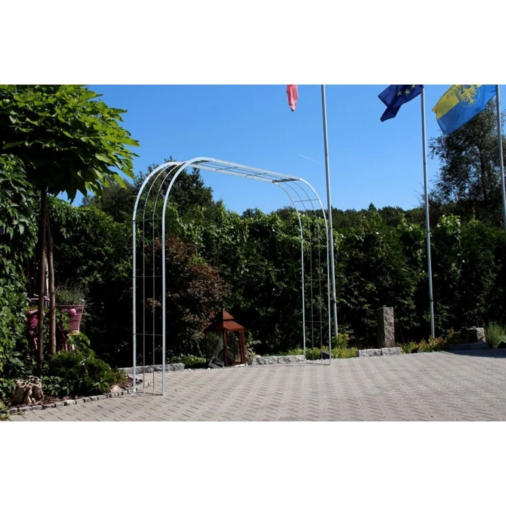GardenAndPools Rosenbogen BARCELONA 140cm Verzinkt – Bild 3
